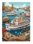 Liman Ve Gemiler Mdf Tablo 35cm X50cm 1