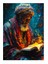 Kitap Okuyan Yaşlı Adam Art Mdf Tablo 18cm X 27cm 1