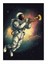 Trompet Çalan Astronot Mdf Tablo 35cm X50cm 1