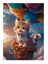 Uçan Balon Ve Kedi Model Mdf Tablo 35cm X50cm 1