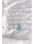 Populermarketim - 316L Çelik Gümüş Renk Mavi Mineli Tarot Kolye 2