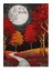 Korku Filmi Izleyen Fare Model Ahşap Tablo 18cm X 27cm 1