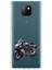 General Mobile GM20 Uyumlu Siyah Motosiklet Desenli Silikon Kılıf 1