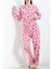 Alt Üst Aynı Rotasyon Pijama Takımı Pembeçilek 3
