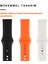 Üçlü Set | Apple Watch 3 4 5 6 7 8 9 Se 38-40-41 mm ve Series 10 (42 Mm) Uyumlu Silikon Kordon Seti 3