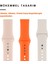 Üçlü Set | Apple Watch 3 4 5 6 7 8 9 Se 38-40-41 mm ve Series 10 (42 Mm) Uyumlu Silikon Kordon Seti 2