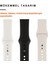 Üçlü Set | Apple Watch 3 4 5 6 7 8 9 Se 38-40-41 mm ve Series 10 (42 Mm) Uyumlu Silikon Kordon Seti 3