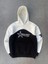 Parçalı Nakış Işlemelı Kapşonlu Sweatshirt - Beyaz 3