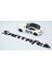 Hyundai Santafe Bagaj Siyah Abs 3m 3D Yazı Logo Amblem 3