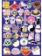 Komik Cats Seri 4 Sticker Telefon Laptop Notebook Tablet Defter Matara Stiker Etiket 1