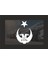 Çift Başlı Kartal Ay Yıldız Araç, Araba, Oto, Motorsiklet, Kask, Laptop, Cam Sticker 1