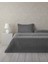 Trigon Fitilli Kadife Tek Kişilik Yatak Örtüsü Takımı 160X220 cm Antrasit 1