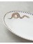 Talisman Snake Bone China Kayık Tabak 25 cm Siyah-Gold 3