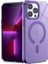 Apple iPhone 13 Pro Kılıf Metal Lens Çerçeveli ve Tuşlu Wireless Şarj Özellikli Sert Pc Troy Kapak 1