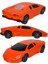 Sports Car 27 Mhz Full Fonksiyon Uzaktan Kumandalı Ferrari Turuncu Ce 07 2