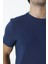 Erkek T-Shirt Pamuk Bisiklet Yaka Regular Fit ONL-02563 4