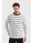 Çizgili Regular Fit Sweatshırt (E2400158) 5