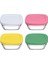 310 cc Renkli Pudding Saklama Kabı 4'lü Sızdırmaz Tasarım ile Mutfakta Pratik Kullanım 2