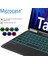 Tablet ve Telefonlar Için Rgb Işık Şarjlı Touchpadli Türkçe Bluetooth Klavye 24 Cm- AL2897 4