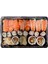 Sushi Kabı Plastik Servis Seti Büyük 13 x 21 cm 3