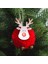 Noel Ağacı Kolye Geyik Noel Dekorasyonu Noel Ağacı Süsleme Kolye Küçük Kolye Geyik Yeni Noel Aksesuarları (Yurt Dışından) 1