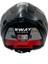 865 Tıtan Black Whıte Red Kask 5