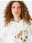 Bambi Lisanslı Baskılı Kapüşonlu Rahat Kalıp Sweatshirt 1