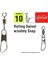 5028 Klips Safety 10'lu Paket Black Nikel 2
