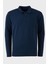 Streç Pamuklu Regular Fit Düğmeli Polo Yaka Sweat Erkek Sweat 5905727 1