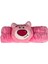 Lotso Bear Peluş Bandana Makyaj Spa Saç Bandı Fuşya 2