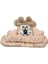Minnie Mouse Peluş Bandana Makyaj Spa Saç Bandı Krem 1