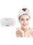 Fiyonk Peluş Bandana Makyaj Spa Saç Bandı Beyaz 1