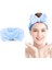 Fiyonk Peluş Bandana Makyaj Spa Saç Bandı Buz Mavi 1