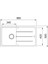Basis Bfg 611 Slate Gri Granit Evye - Active Plus Doccia 2.0 Spiralli Batarya Set 2