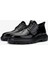 Erkek Deri Siyah Açma Casual Ayakkabı 998 4001 Erk Ayk SK24-25 Sıyah Acma 4