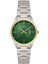 FL21464A-D6 Quartz Çelik Altın/gri Yeşil Kadran 31 mm Kadın Kol Saati 1
