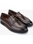 Erkek Deri Kahverengi Loafer Ayakkabı 477 70920 Erk Ayk SK24-25 Kahve Bfl 2