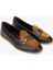 Kadın Kahverengi Loafer Ayakkabı 961 01 Bn Ayk SK24-25 Kahve Dr 2