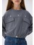 Kız Çocuk Gri Sweatshirt 3