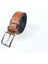 Rse Leather Goodserkek Kemer Vegan Deri - Desenli - 3,5 cm 3