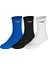 Training 3p Socks Unisex Çorap Siyah / Mavi / Beyaz 1