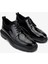 Erkek Hakiki Deri Siyah Açma Casual Ayakkabı 998 4103 Erk Ayk SK24-25 Sıyah Acma 2