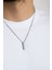 Minimal Stil 55 cm Çelik Erkek Kolye 4