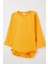 Erkek Bebek Çıtçıtlı Zıbın Body Basic 9 Ay-3 Yaş, Hardal Sarı 3