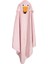 Sty Duck Kapüşonlu Pembe Çocuk Havlu 100X100 1
