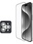iPhone 16 Pro Max Guess Lisanslı 3in1 Aksesuar Seti Kılıf + Ekran ve Lens Koruyucu Kahverengi 5