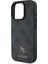 iPhone 16 Pro Kılıf Guess Orjinal Lisanslı Magsafe Şarj Özellikli Small 4g Classic Kapak Siyah 5