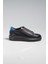 Kalın Kauçuk Taban Deri Erkek Sneakers Ayakkabı 1