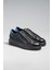 Kalın Kauçuk Taban Deri Erkek Sneakers Ayakkabı 3