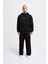 Kapüşonlu Godd And Evıl Baskı Oversize Erkek Sweatshirt 5